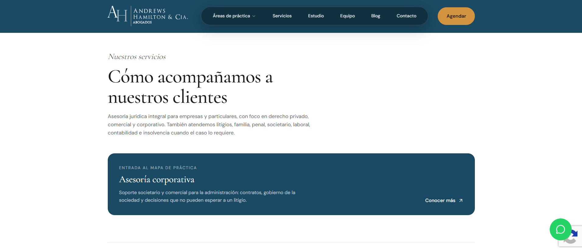 Andrews Hamilton — Servicios y asesoría corporativa