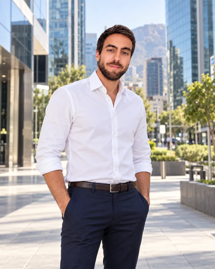 Andrés Irigoyen en Santiago de Chile
